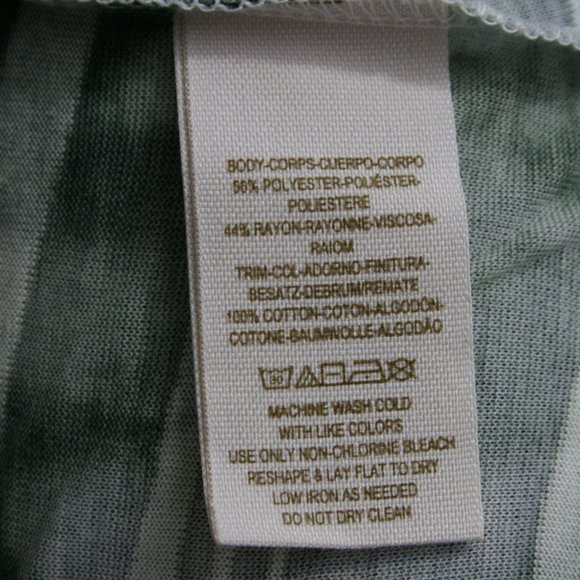 Free People Anthropologie Sheer Poly Blouse SZ L - Picture 8 of 9